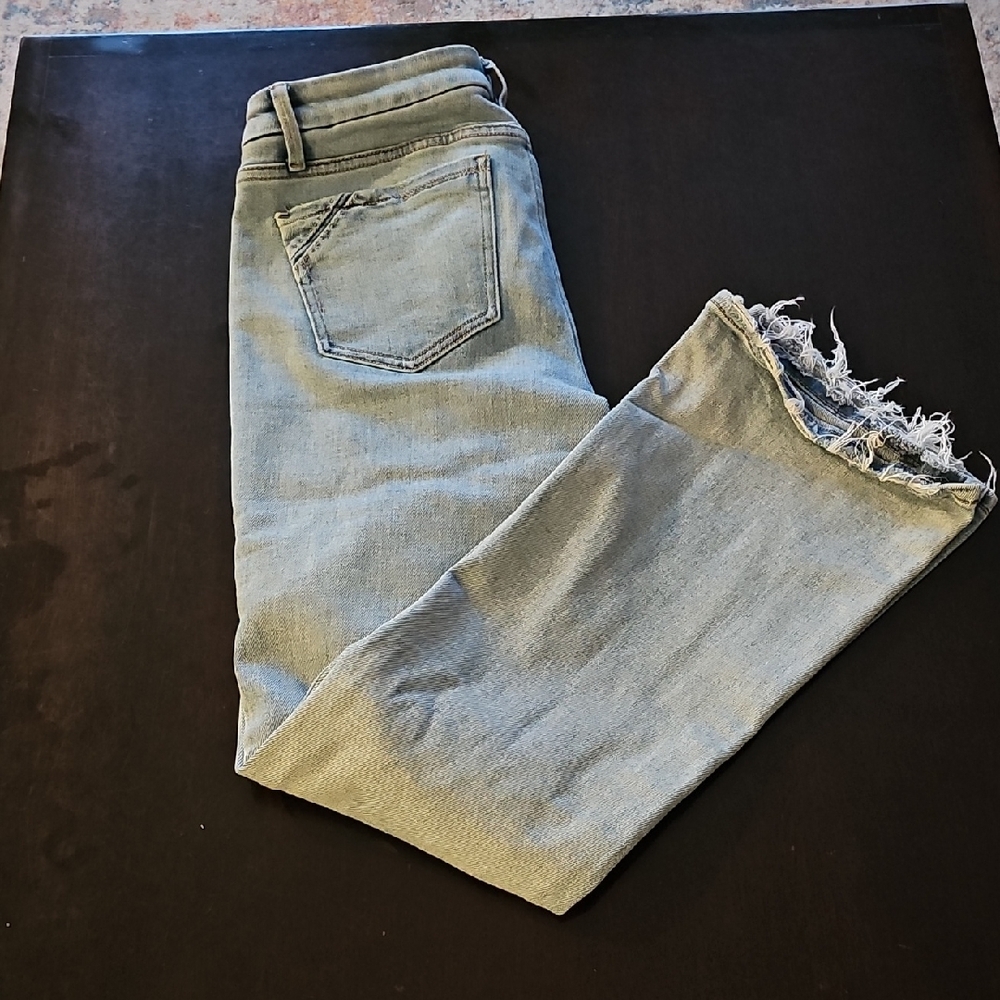 Buckle Light Blue Flare Jeans - Picture 4 of 4